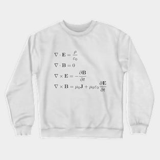 Maxwell's equations Crewneck Sweatshirt